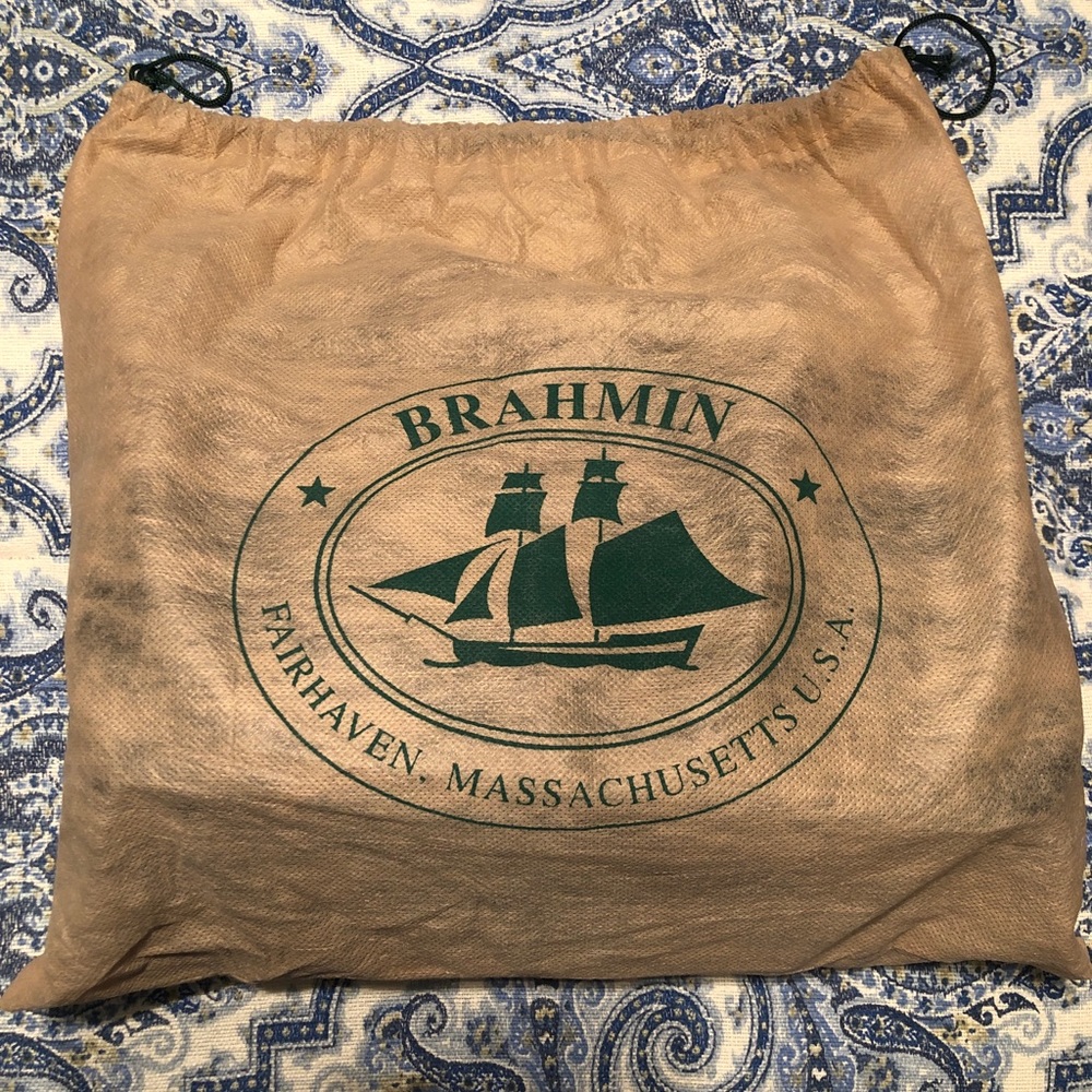 Original Signature Brahmin Handbag
